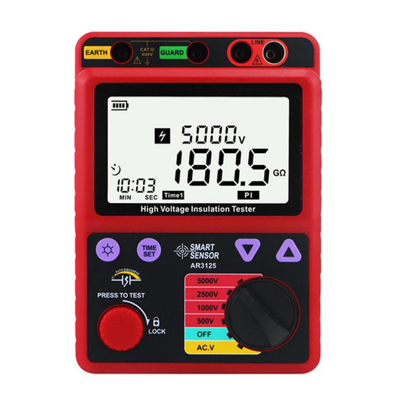 SMART SENSOR AR3127 high Voltage insulation resistance meter
