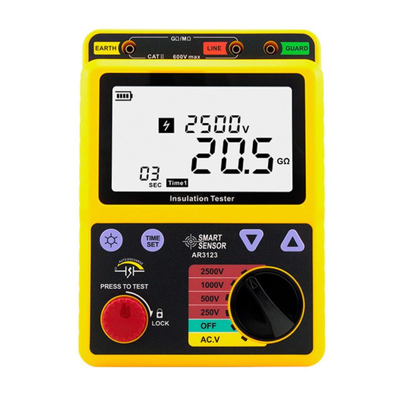 SMART SENSOR AR3123 high Voltage insulation resistance meter