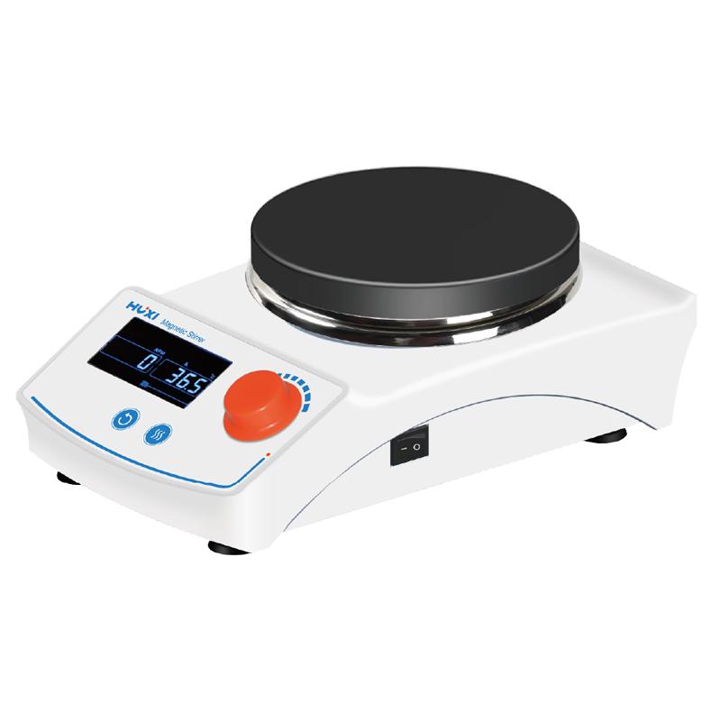 HUXI HMS-206D Heated Magnetic Stirrer 350 ℃/20L LCD Digital Display