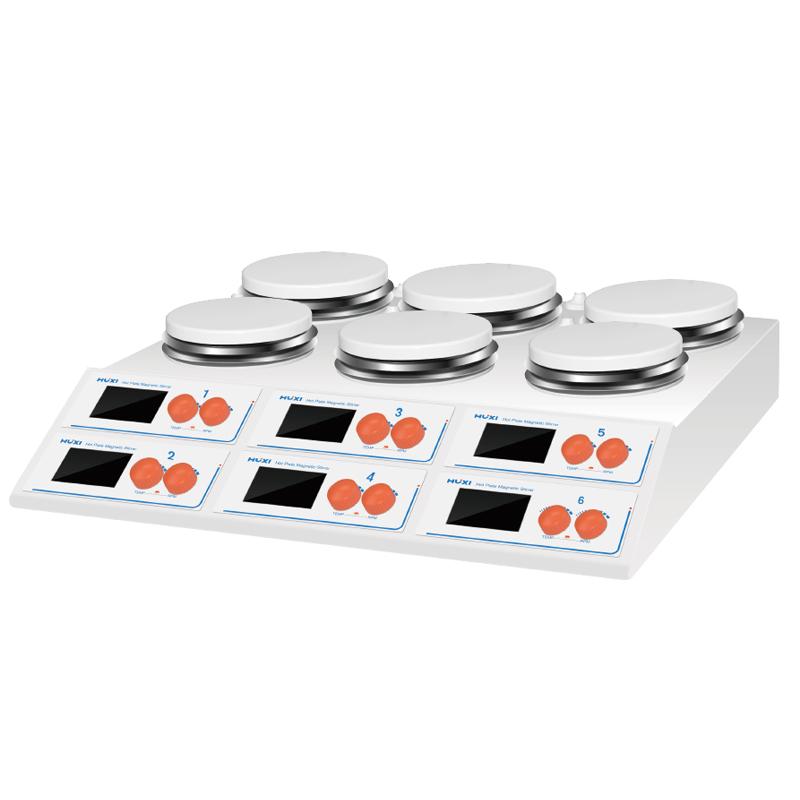 沪析 HMS-6SG 加热型多工位磁力搅拌器图1