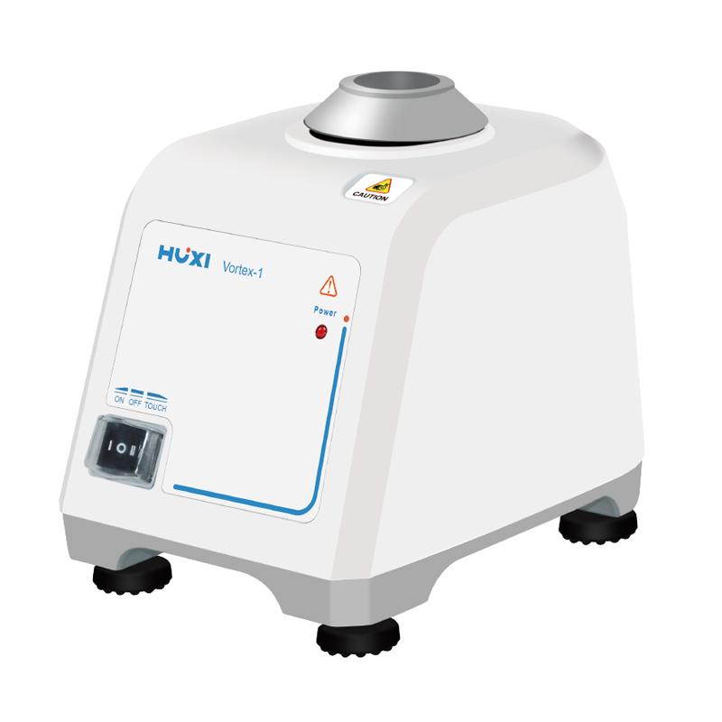 Huxi Vortex-1 vortex mixer, with 48-hole &Phi;6mm testtube adapter, hand-held strut