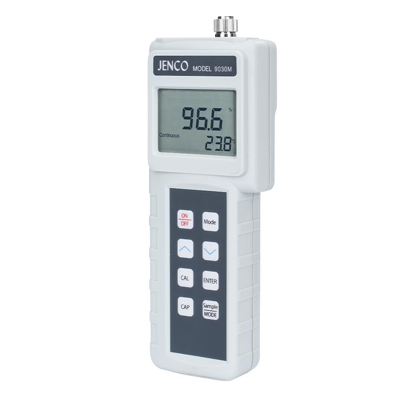 JENCO 9030M portable Dissolved Oxygen Meter, light-sensitive side Optical inspection DO Detector