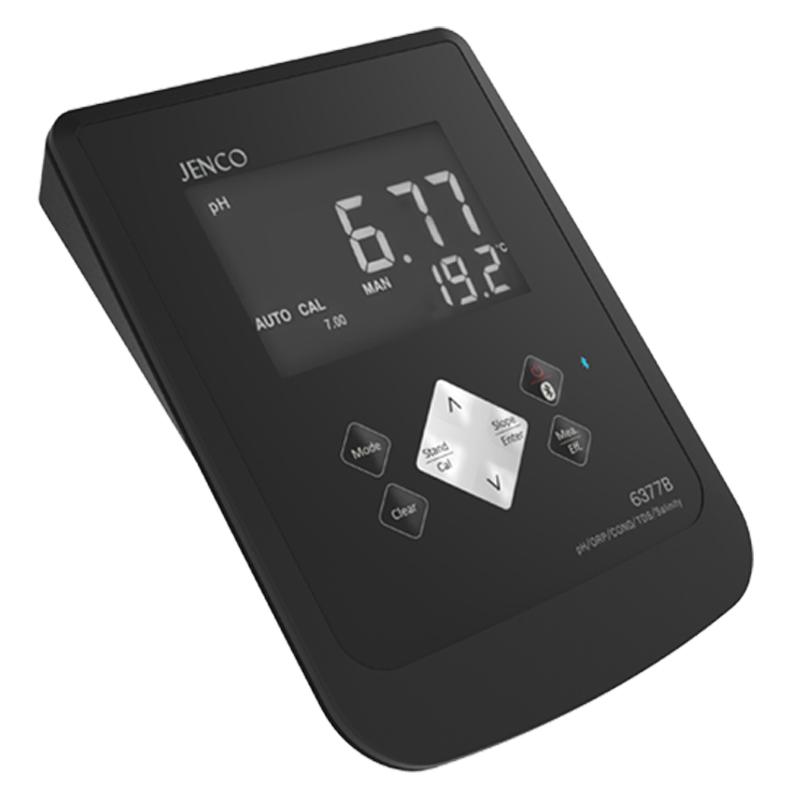 JENCO 6377MB multiparameter STIP-scan pH/ORP/conductivity/salinity /TDS/temperature with Bluetooth connection