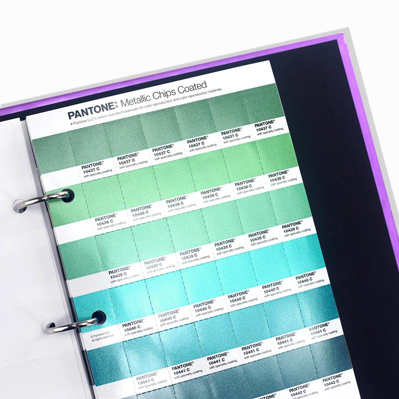 彩通 GB1507C 金属色卡图3