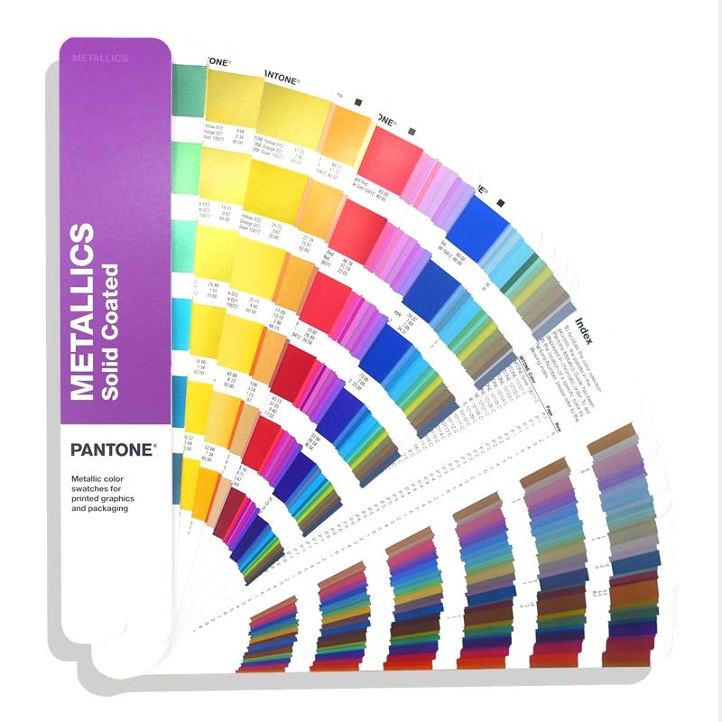 PANTONE GG1507C Metallics Guide Portable Handheld Sector Format 655 Metallic Colors