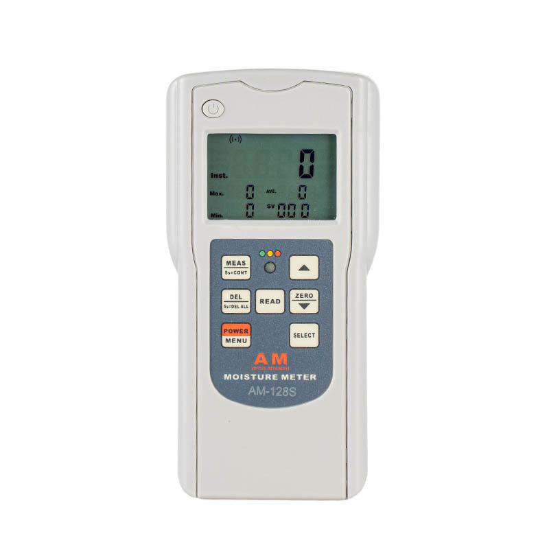 Induction Wood Moisture Meter AMITTARI AM-128S High Frequency Electromagnetic Wave Induction Wood Moisture Meter