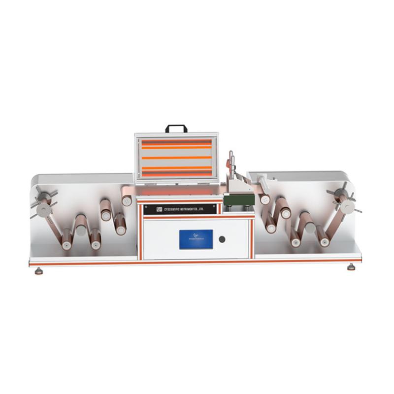 Chengyue CY-CMR-300T-S laboratory lithium battery roll-to-roll heating coater vacuum heating 120 ℃