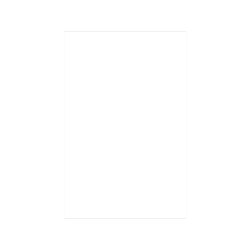 LENETA NWF unsealed White Paint Chart 75x184mm