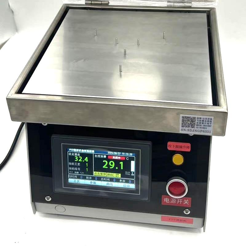 慧诺 12T25触控多段顶针 烤胶机图2