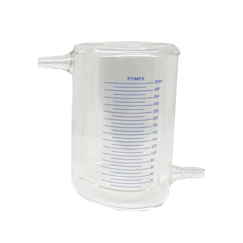 FANGRUI 300mL Glass clip cup