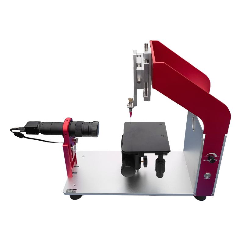 LX-100B Contact Angle Meter surface contact angle wetting performance table interfacial tension surface energy