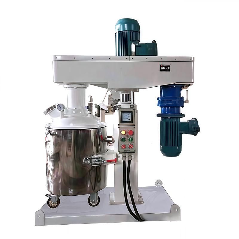 MUXUAN MXF -60L Triaxial Vacuum Electric Heating Stirrer High and Low Speed Vacuum Stirring Mixer, High Viscosity
