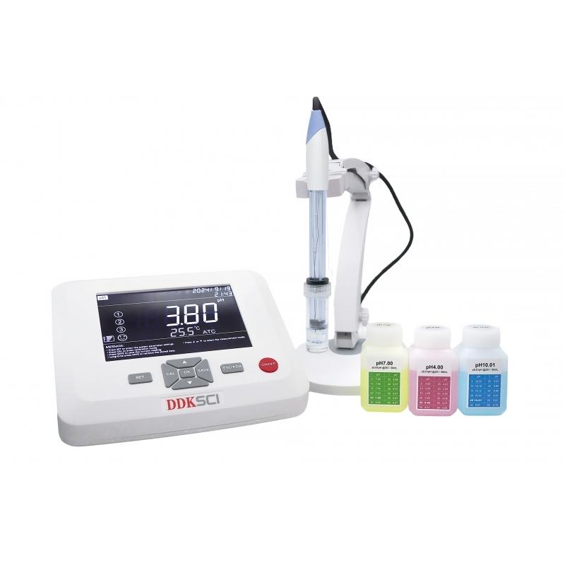 DDKSIC PH100 Laboratory pH Meter pH/mV (ORP electrode optional)/℃