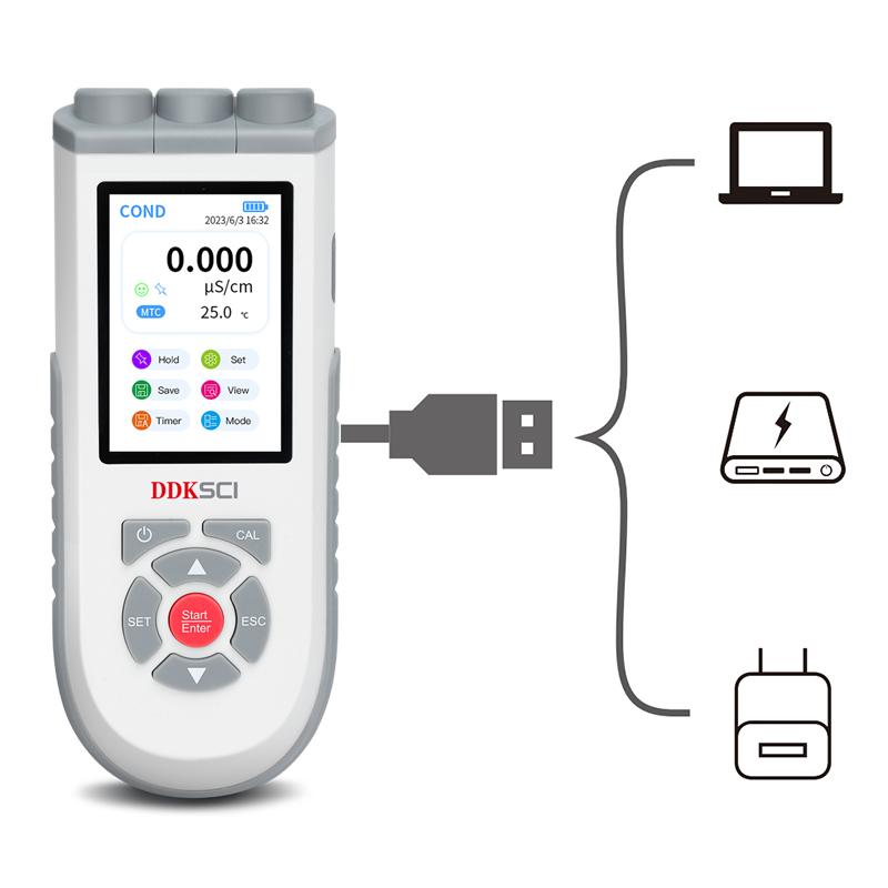 DDKSIC PC10 便携式pH、电导率仪 (彩屏)图3