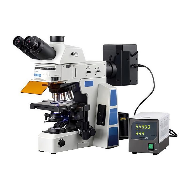 VARNISING BM-SG15Y Research Fluorescence Microscope Magnification 40X-1000X