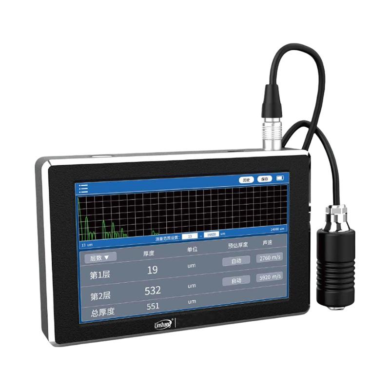 HT2916 Ultrasonic Coating thickness gauge Simultaneous measurement of multi-layer thickness, Non-metallic/metallic coating thickness