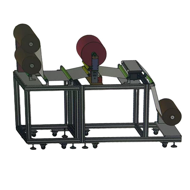 Factory Direct RTRMA-600 double station unwinding, laminating, hot pressing and winding all-in-one machine 600mm wide multi-layer composite