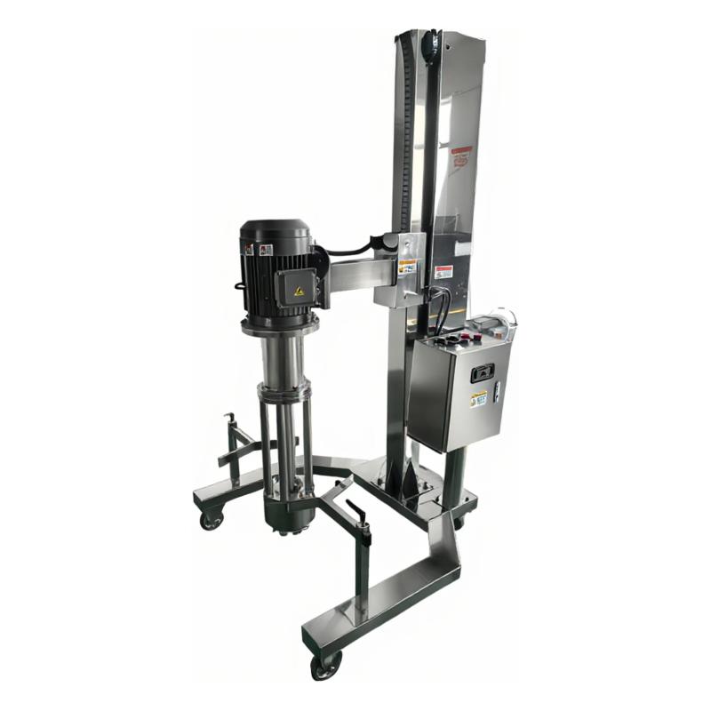 MUXUAN MXY-D-4 Electric Lifting Basket Grinder Wet Dispersion Grinding Equipment