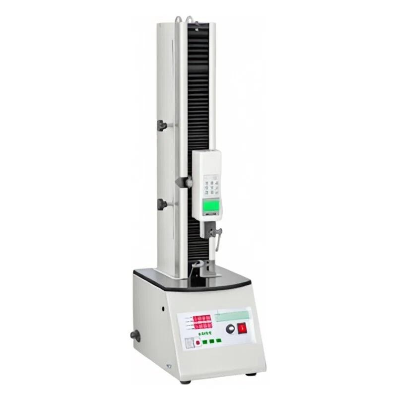 HBO HDE-500 + HF-2 Electric Single Column Universal Testing Machine Double Guide Rod Structure Motor Drive