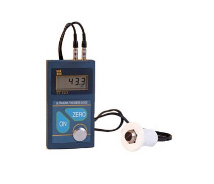 TIME TT120 Ultrasonic Thickness Gauge Steel High Temperature Type, Measuring temperature up to 300 ℃ High Temperature Steel