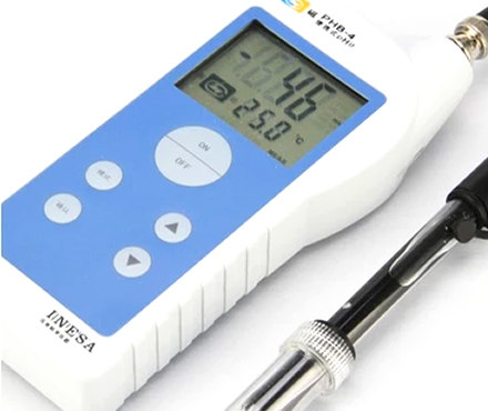 雷磁 PHB-4 PH计按键图