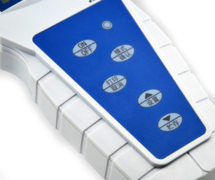 雷磁 DDSJ-350 电导率仪正面按键图