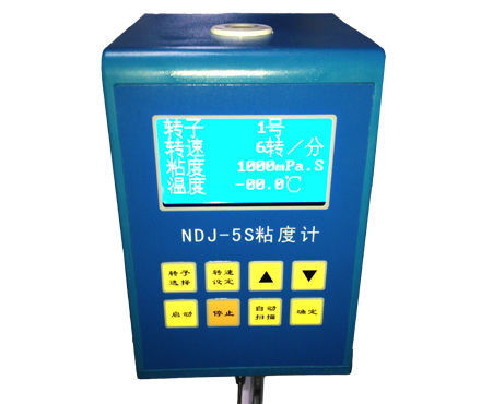 荣计达NDJ-5S旋转粘度计显示屏