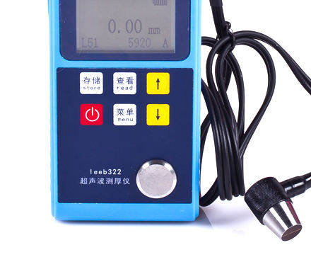 理博leeb322超声波测厚仪操作面板