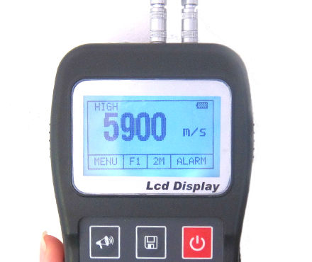 凯达NDT310超声波测厚仪液晶显示屏