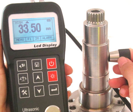 凯达NDT310超声波测厚仪测试图