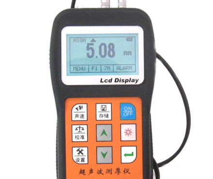 凯达DT320超声波测厚仪操作面板