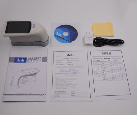 三恩驰/3nh NHG60 光泽度计包装清单图