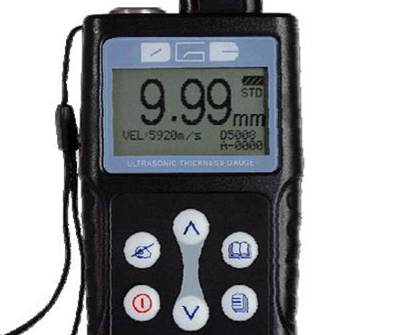 德光电子DC-2020C超声波厚度测量仪液晶显示屏