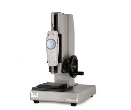 海宝侧摇式螺旋测试台HCL-500配指针式推拉力展示图