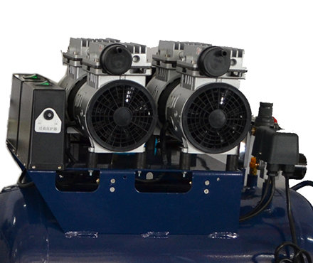 大圣DA5002无油空压机机头细节图