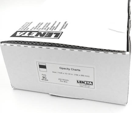 美国Leneta 2C罩光油遮盖力卡纸外包装标签图