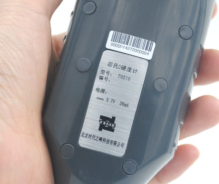 北京时代TIME5410（原TH210）邵氏硬度计背面图