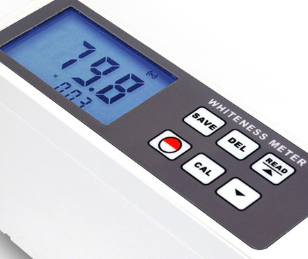 安妙AWM-216白度计操作按键细节图