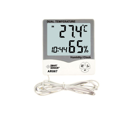 希玛smart sensor AR867 数字式温湿度计 范围-10℃~50℃图片