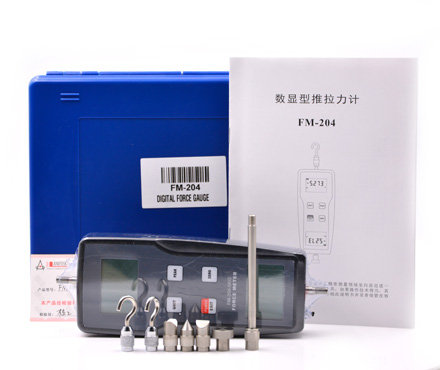 兰泰FM-204-2K简易型推拉力计包装配件图