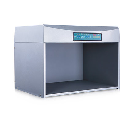 天友利 T60+(5) 标准光源对色灯箱侧面图