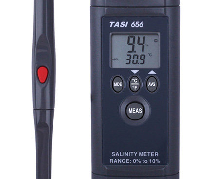 特安斯TASI-656盐度计显示屏细节图