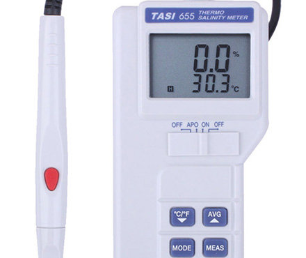 特安斯TASI-655盐分计显示屏细节图