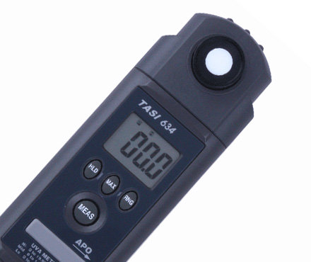 特安斯TASI-634紫外辐照计显示屏细节图