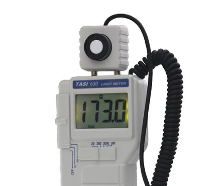 特安斯TASI-630照度计显示屏细节图