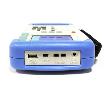 安柏AT4808手持多路温度测试仪接口细节图