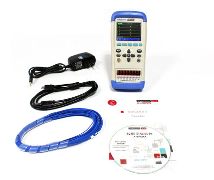 安柏AT4204手持式多路温度测试仪配件图