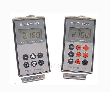 German EPK MiniTest 403 Ultrasonic Wall Thickness Gauge
