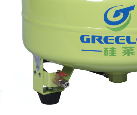 硅莱GA-61静音无油空压机球阀细节图