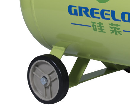 硅莱GA-63往复式压缩机后轮细节图